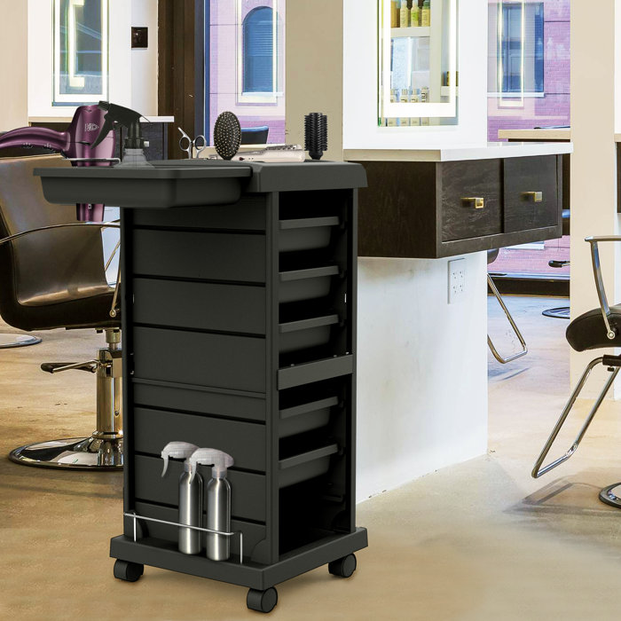 TASALON Salon Trolley Cart For Beauty Salon Space Saving Salon